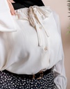 Crème Juliet Blouse