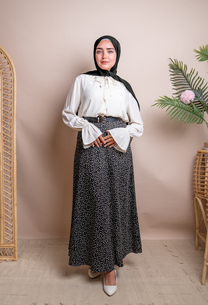 Crème Juliet Blouse
