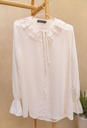 Crème Juliet Blouse