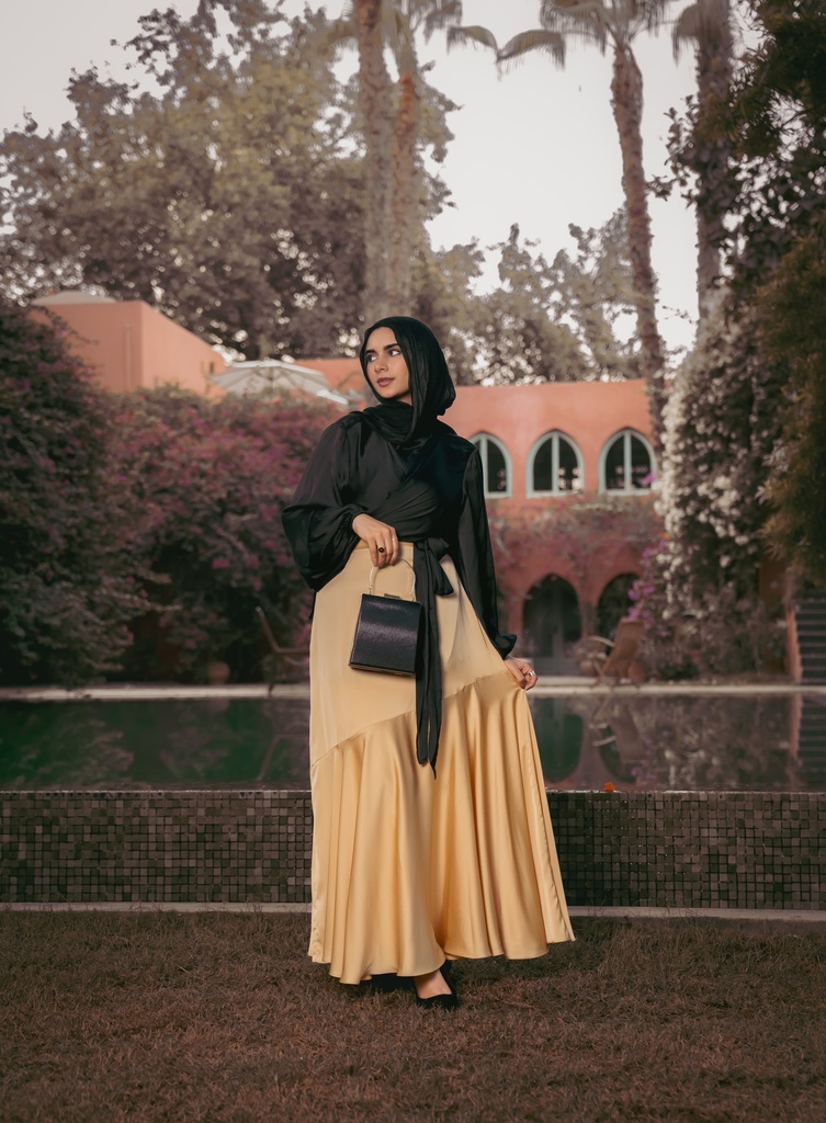 Gold Audrey Skirt