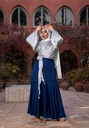 Navy Audrey Skirt