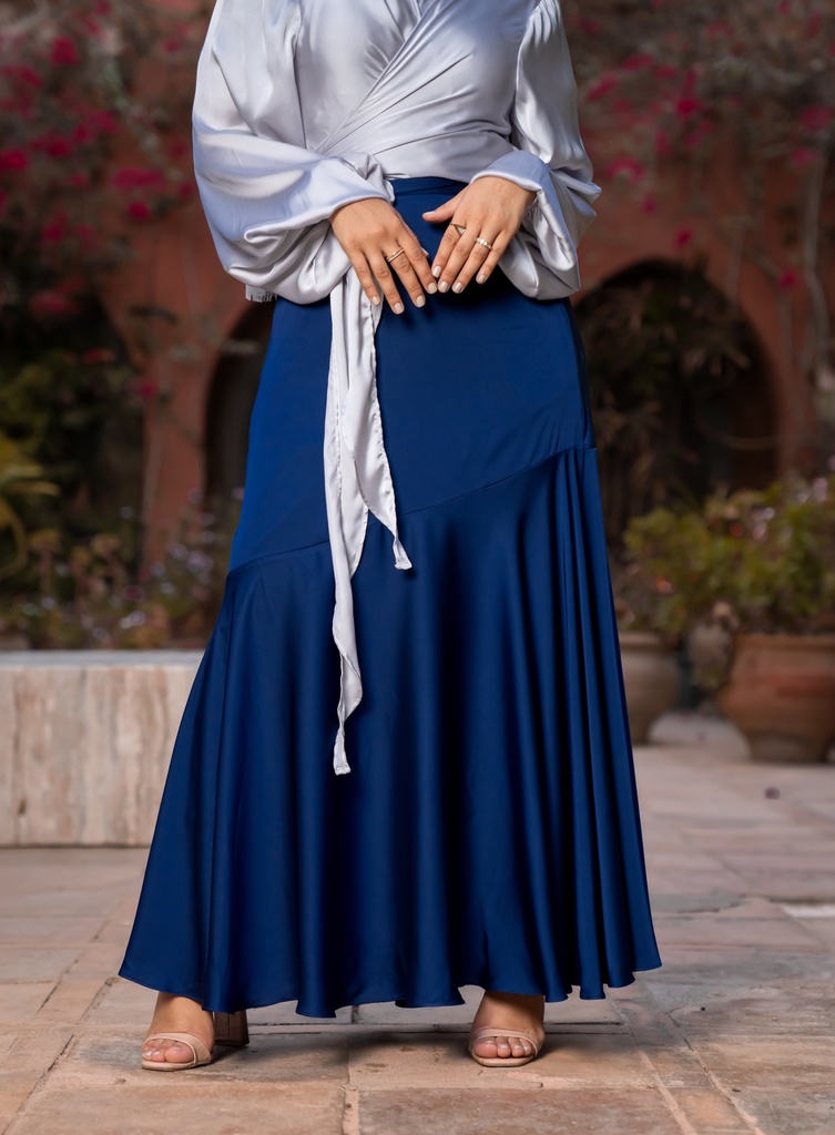 Navy Audrey Skirt