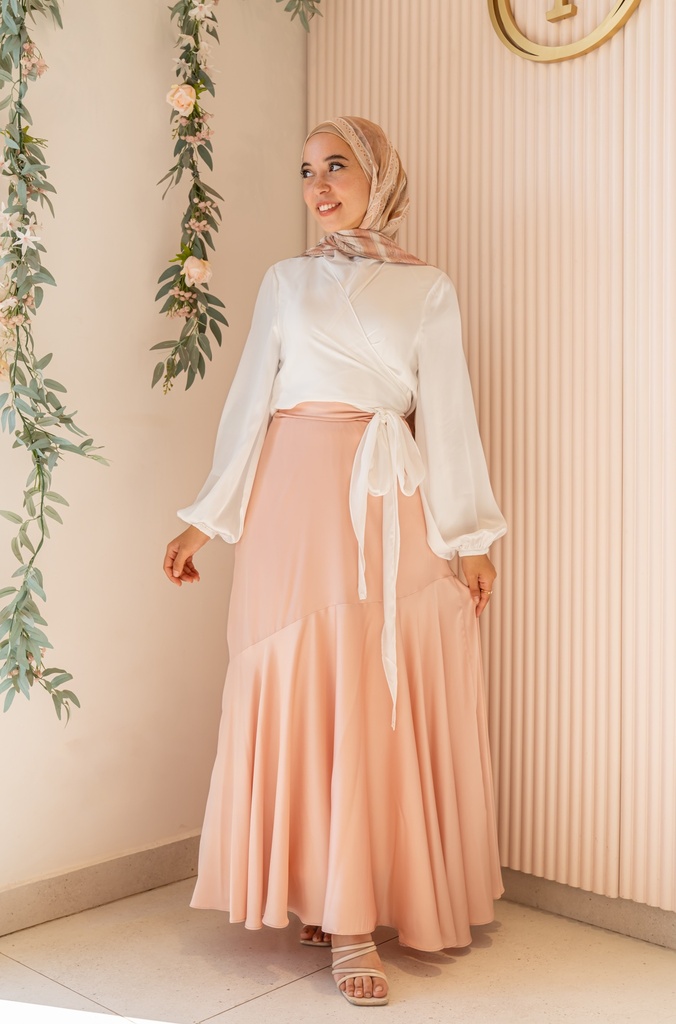 Sophia Offwhite Blouse