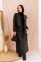Black Amber Faux Jacket