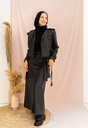 Black Amber Faux Jacket