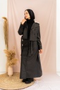 Black Amber Faux Jacket