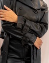 Black Amber Faux Jacket