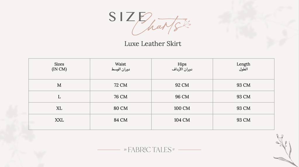 Luxe Leather Skirt