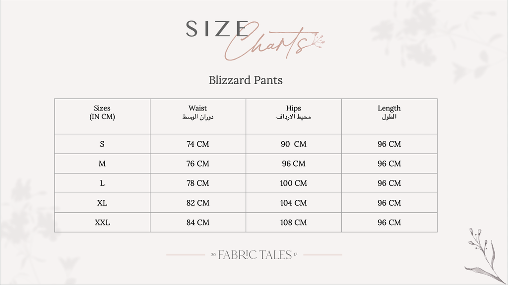 Crème Blizzard Pants