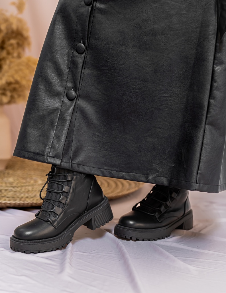 Black Combat Boots