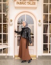 Black Amber Faux Jacket