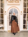 Black Amber Faux Jacket