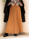 Havan Accordion Suede Skirt