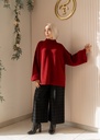 Maroon Mazie Pullover