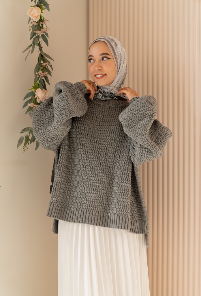 Grey Mazie Pullover