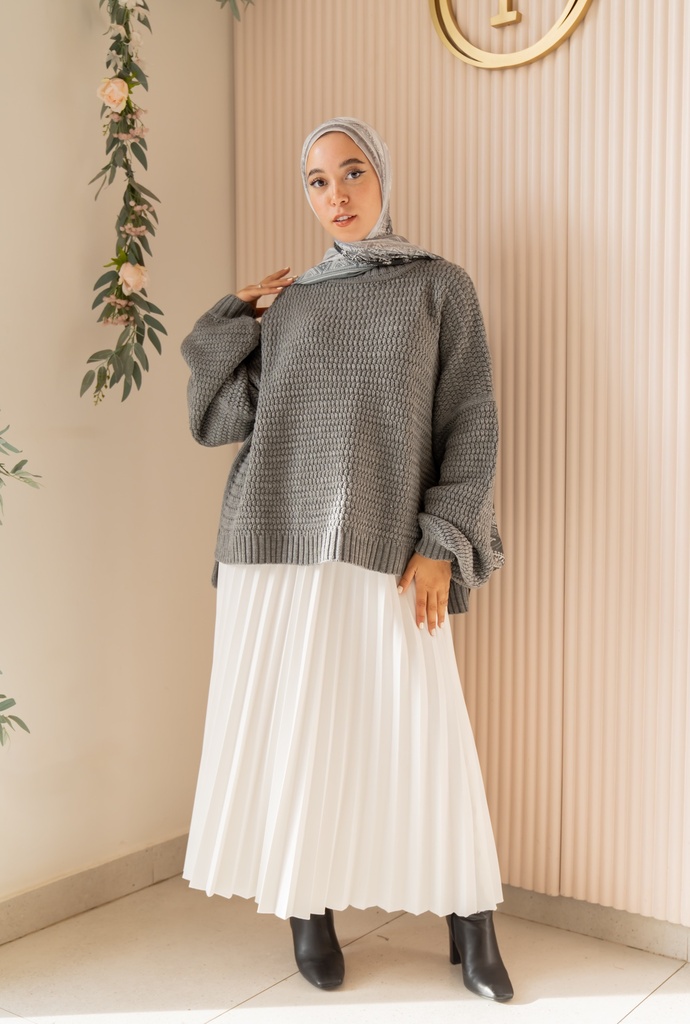 Grey Mazie Pullover