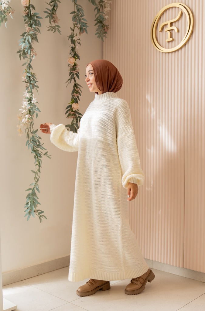 Crème Elle Dress