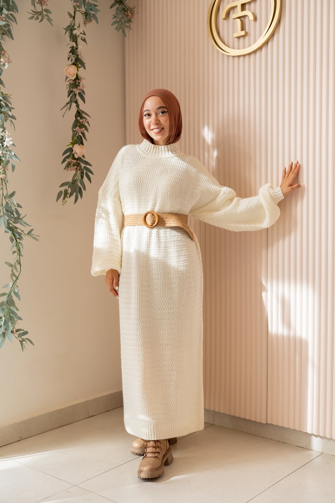 Crème Elle Dress