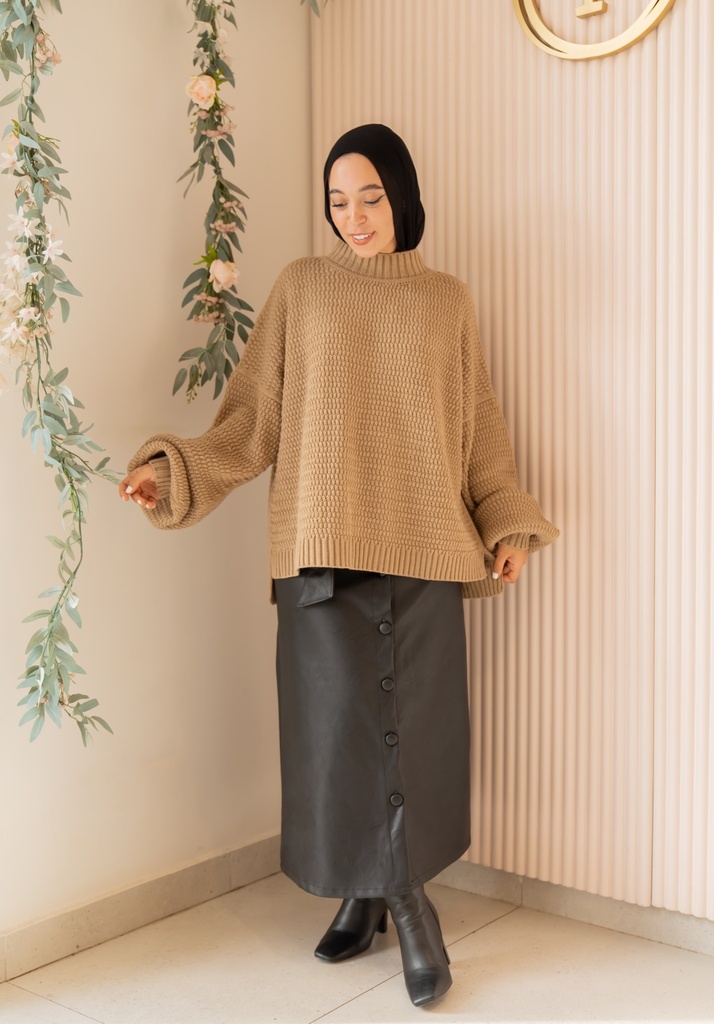 Beige Mazie Pullover