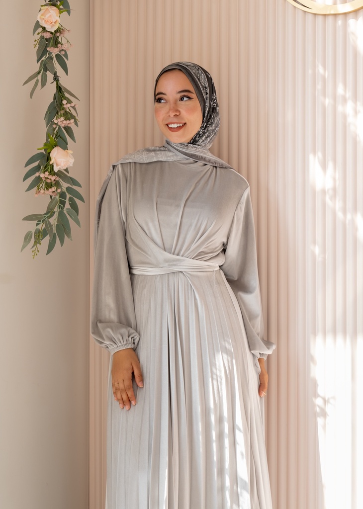 Silver Majestic Dress