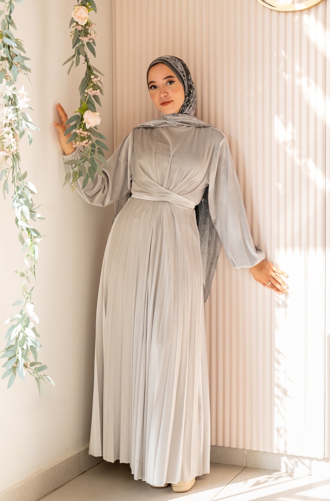 Silver Majestic Dress