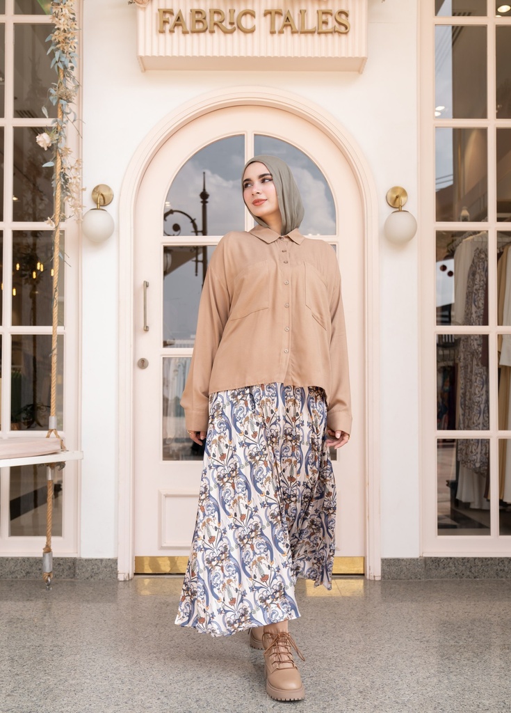 Camel Jive Blouse
