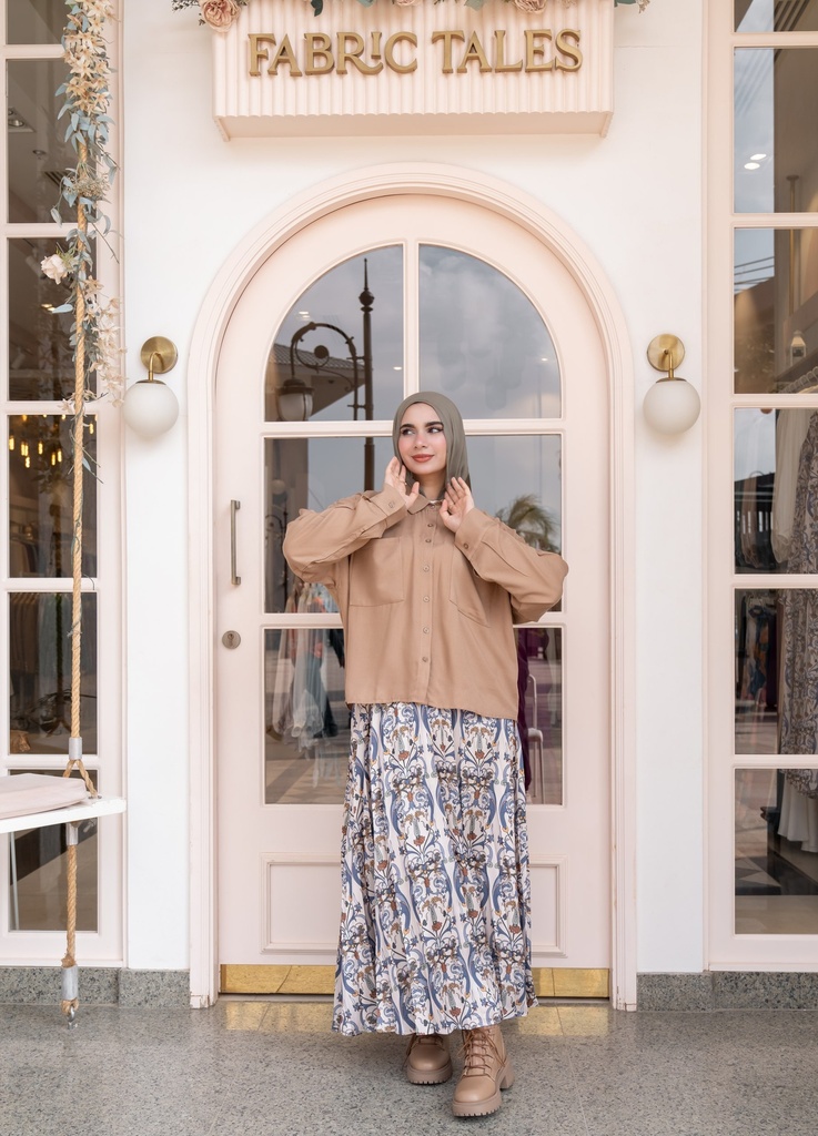 Camel Jive Blouse