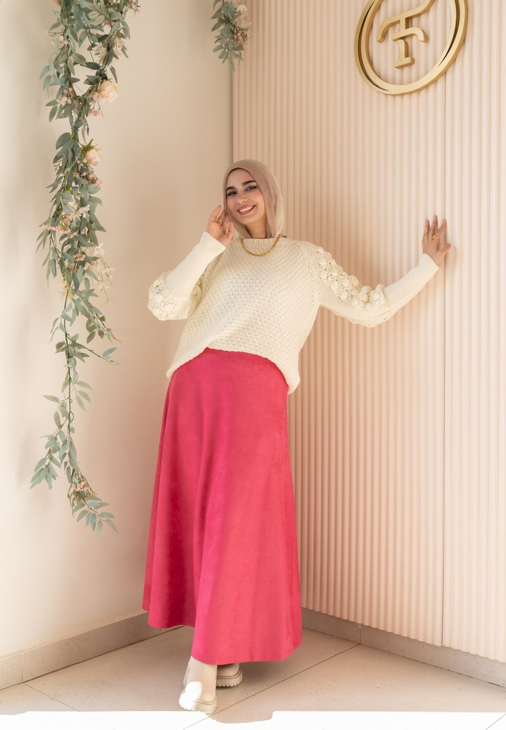 Kari Fuchsia Skirt