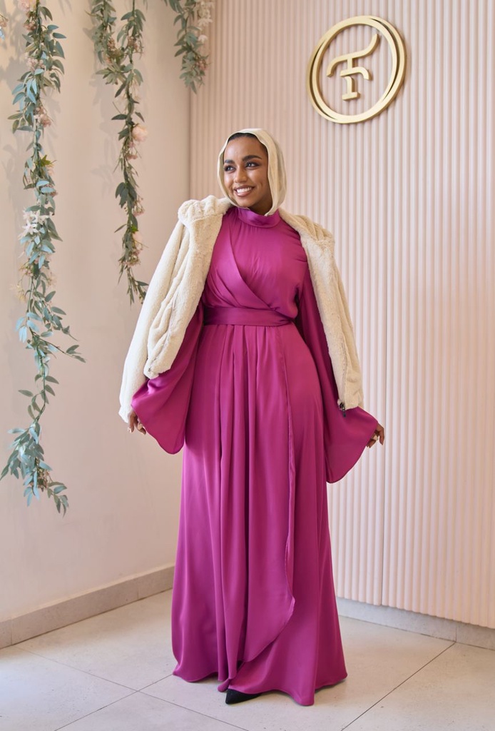 Fuchsia Rasario Dress