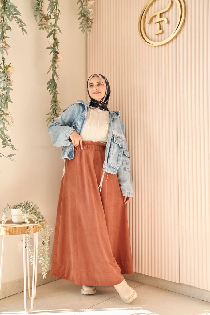 Pumpkin Evilen Skirt