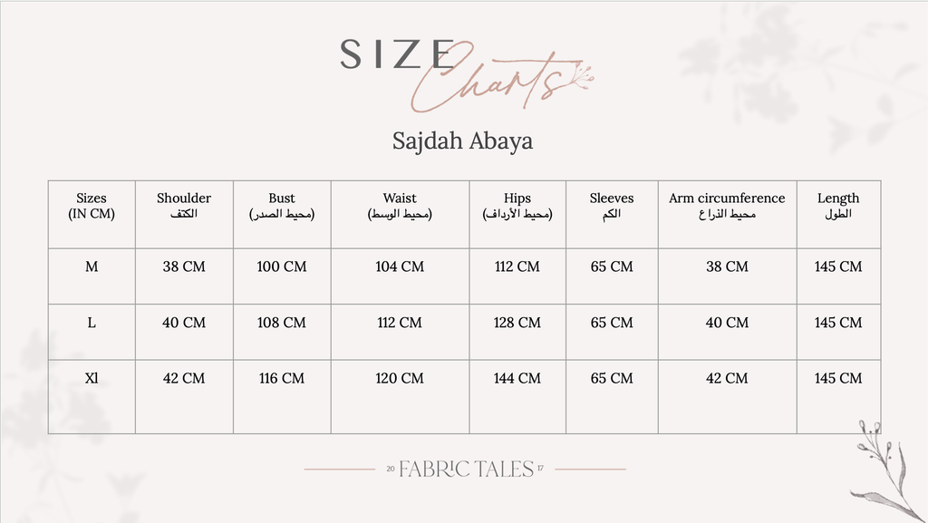 Sajdah Abaya