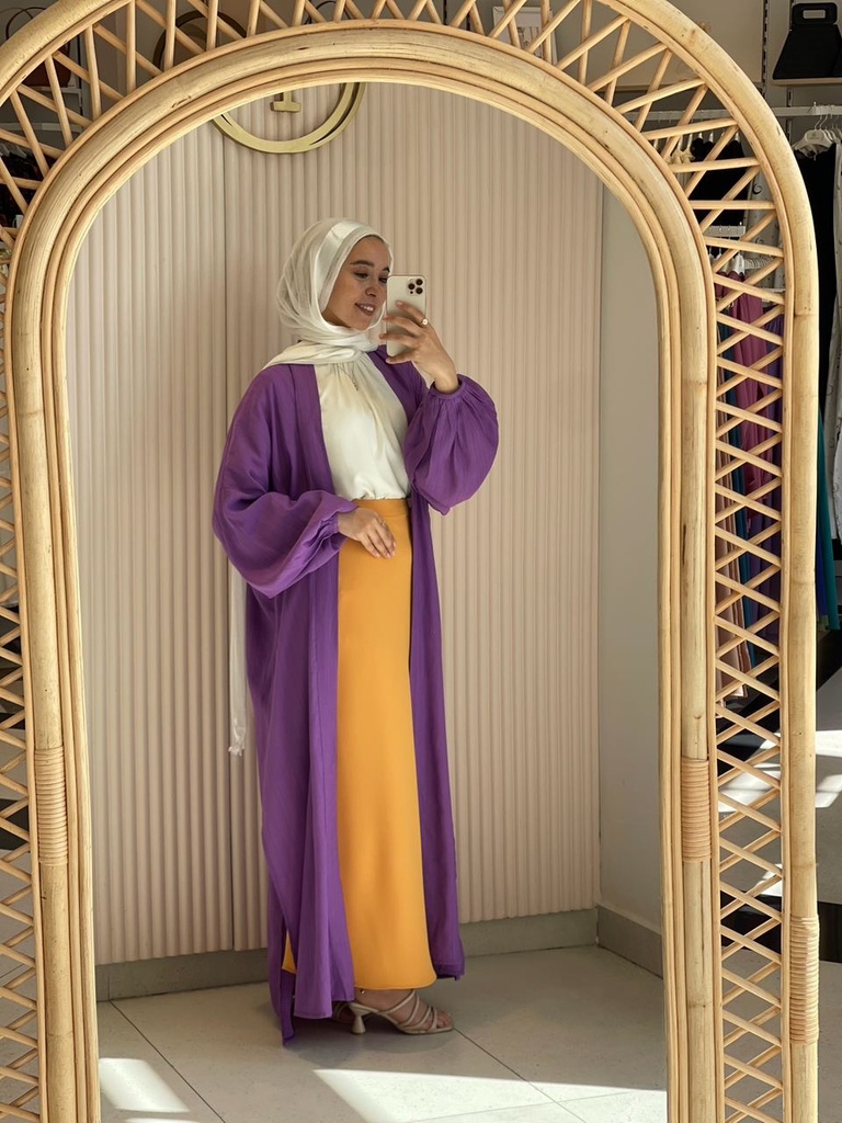 Bell Purple Kimono