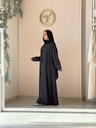 Black Salsabil Kaftan