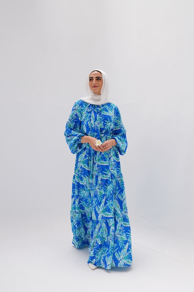 Blue Protea Dress