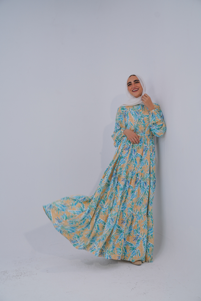 Yellow Protea Dress