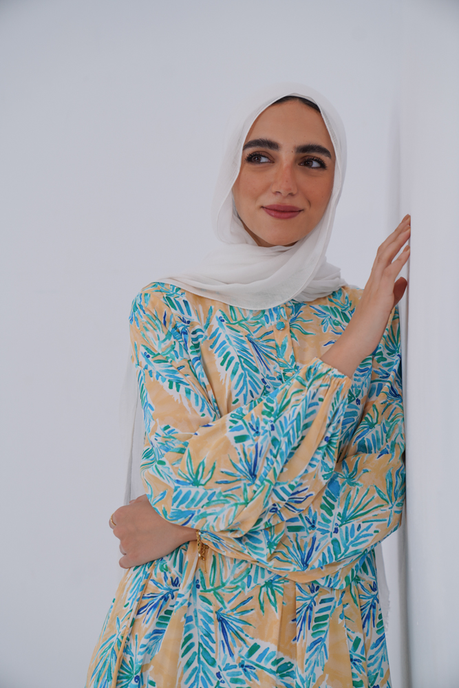 Yellow Protea Dress