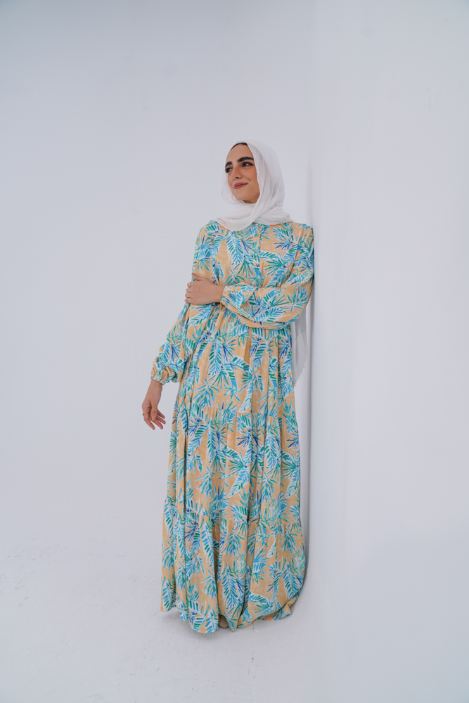 Yellow Protea Dress