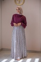 Burgundy Solana Blouse