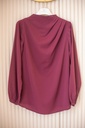 Burgundy Solana Blouse