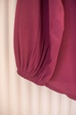 Burgundy Solana Blouse