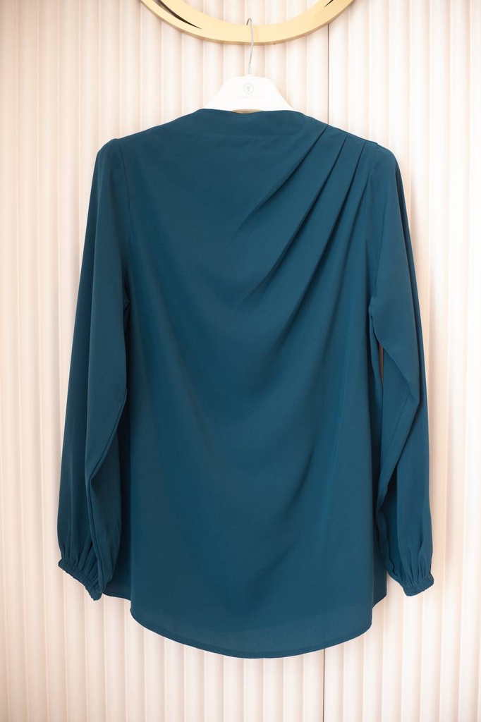 Teal Solana Blouse