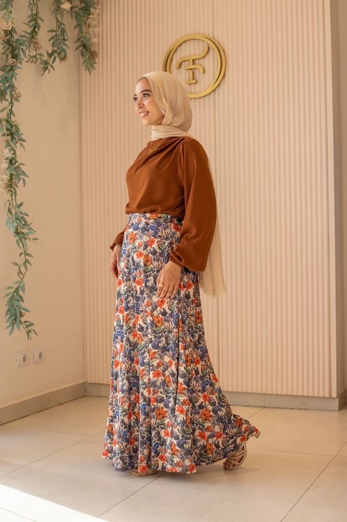 Maria Satin Skirt