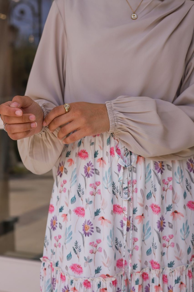 Beige Solana Blouse