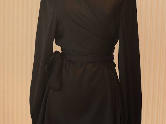 Sophia Black Blouse