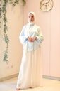 Ivory Aura Chiffon Pants