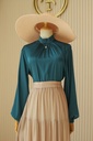Rama Teal Blouse