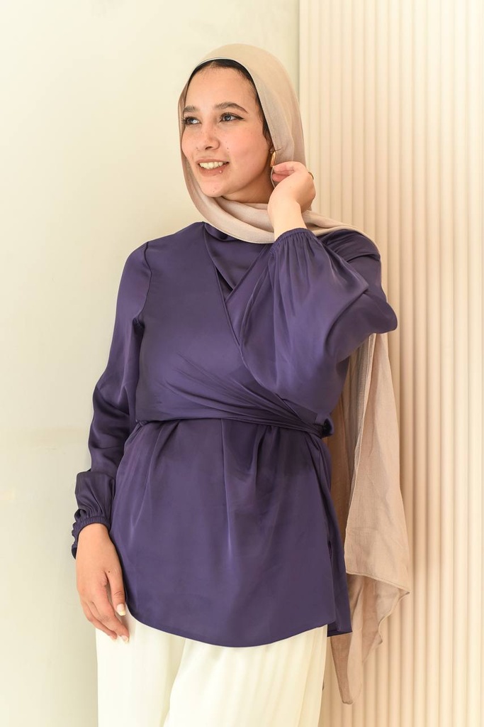 Sophia Violet Blouse