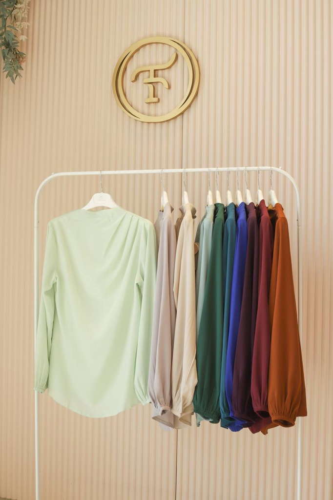 Lime Solana Blouse