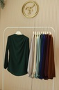 Dark green Solana Blouse