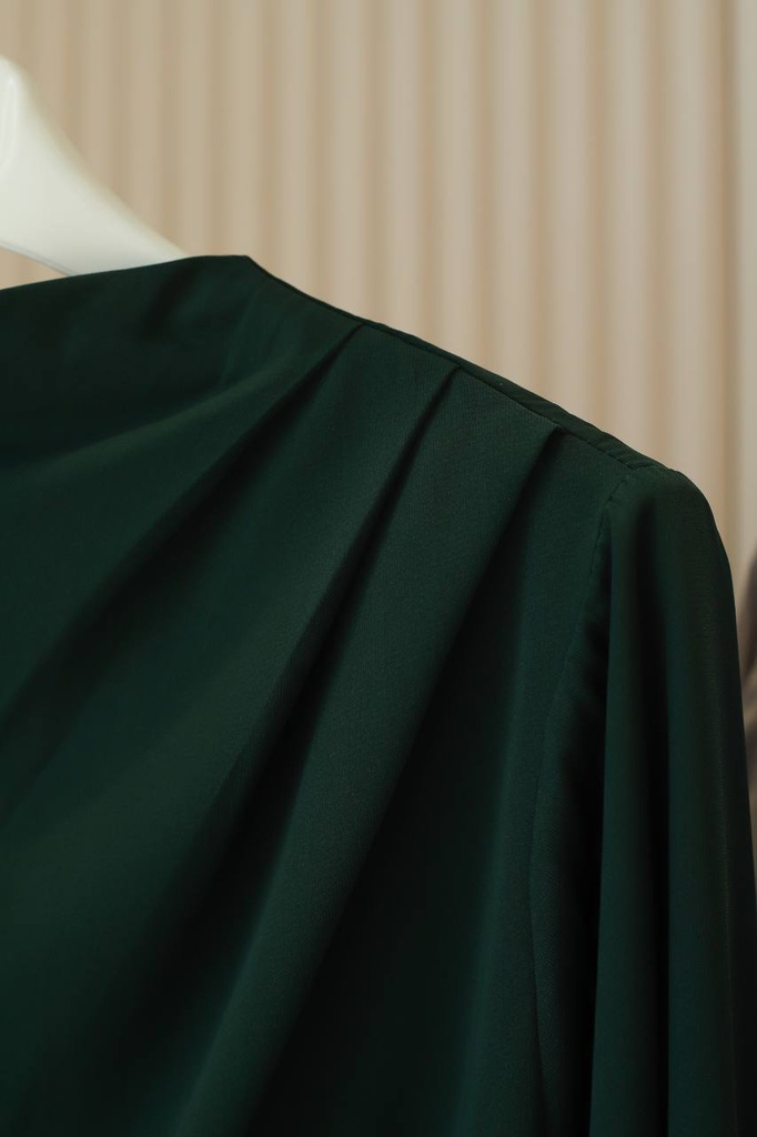Dark green Solana Blouse